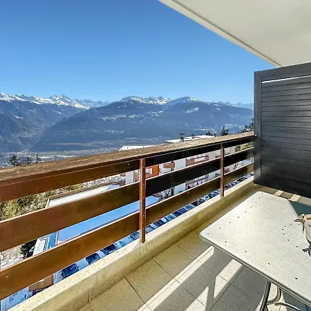Apartment Pied-a-terre In Crans-montana, Pool And View - Swiss Alps Crans-Montana