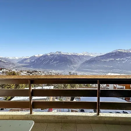 Apartment Pied-a-terre In Crans-montana, Pool And View - Swiss Alps
