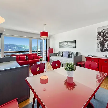 Pied-a-terre In Crans-montana, Pool And View - Swiss Alps Crans-Montana